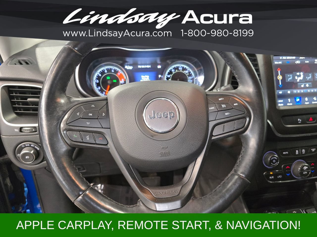 Used 2019 Jeep Cherokee Trailhawk w/ Cold Weather Group AWD/4WD image 16