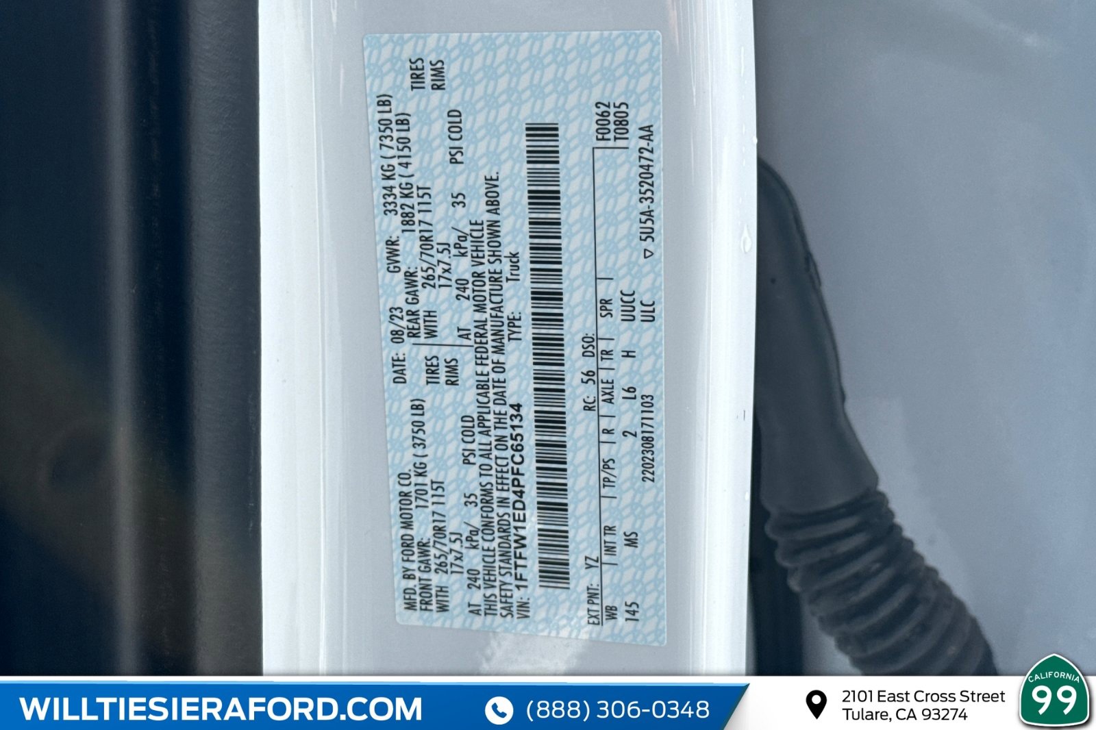 Used 2023 Ford F150 XLT w/ Equipment Group 301A Mid image 13