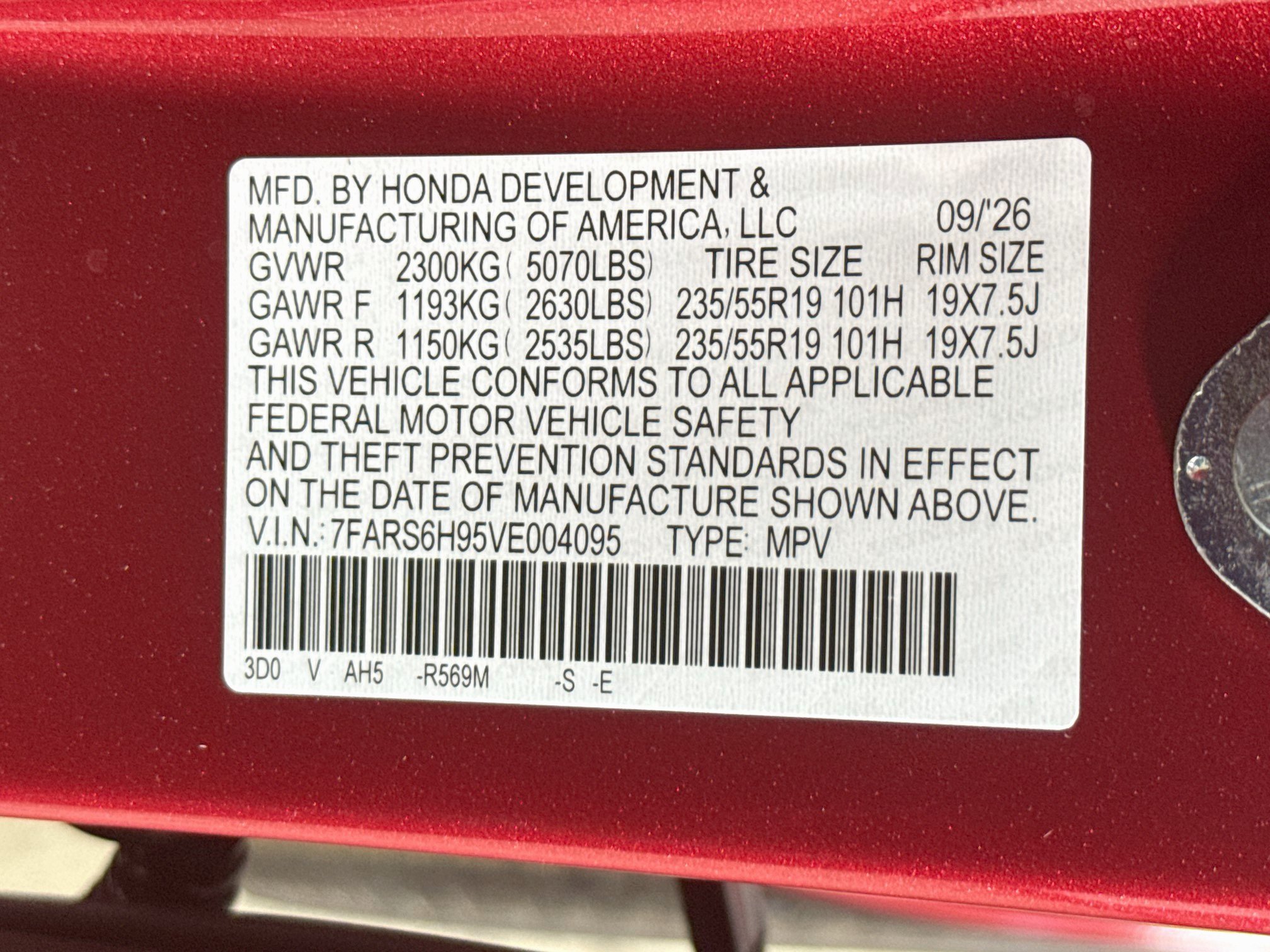 New 2027 Honda CR-V Sport Touring image 39