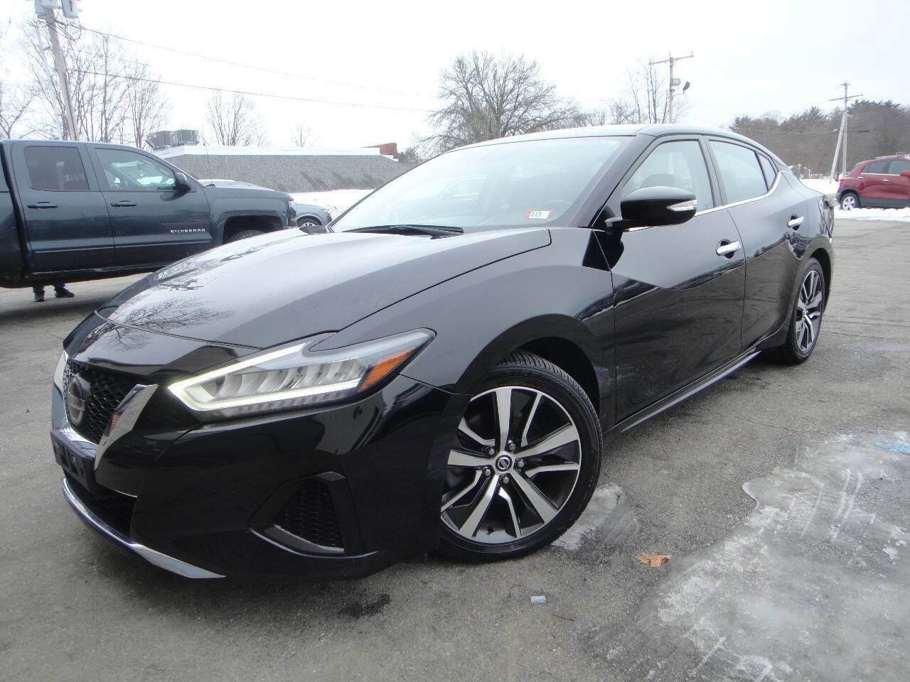 Used 2019 Nissan Maxima 3.5 SV w/ Floor Mat Group FWD image 1