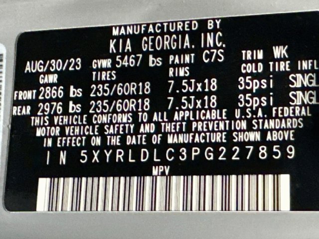 Certified 2023 Kia Sorento S w/ Panoramic Sunroof Package AWD/4WD image 34