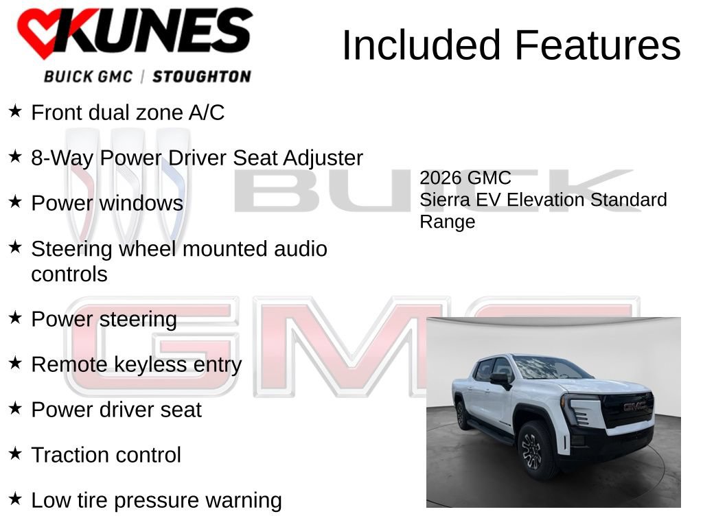 New 2026 GMC Sierra EV Elevation AWD/4WD image 3