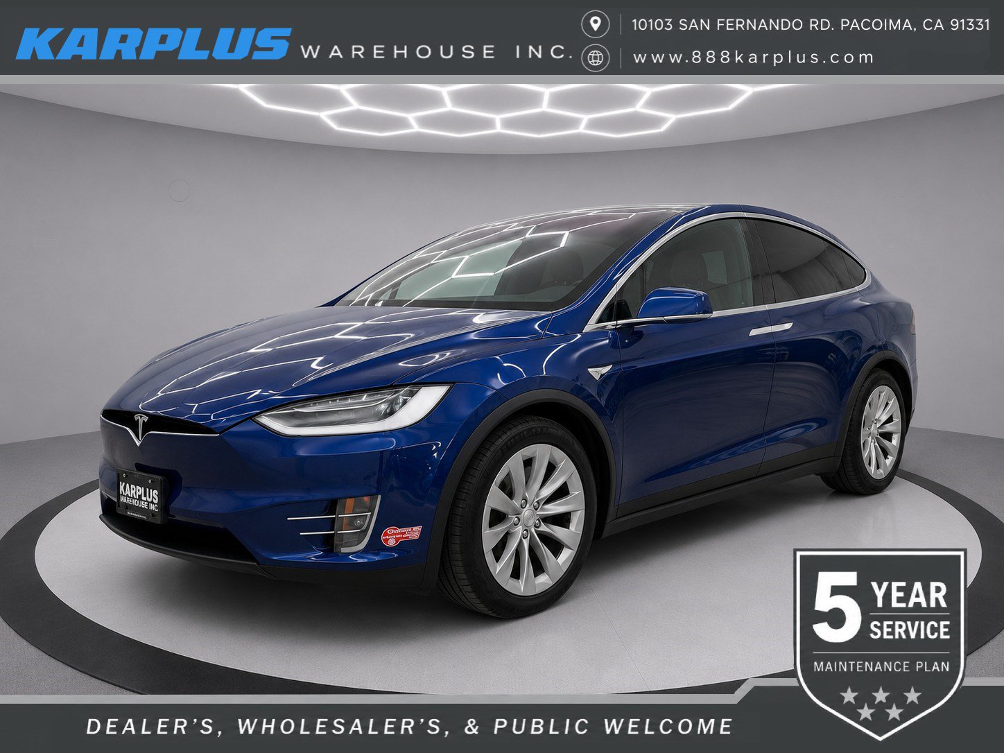 Used 2018 Tesla Model X P100D AWD/4WD image 1