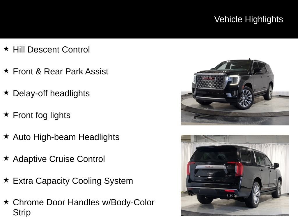 Used 2024 GMC Yukon Denali w/ Max Trailering Package image 38