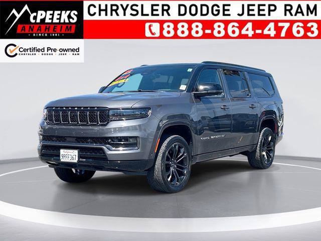 Certified 2024 Jeep Grand Wagoneer L Series II w/ Quick Order Packagew 28T AWD/4WD 360° Tour