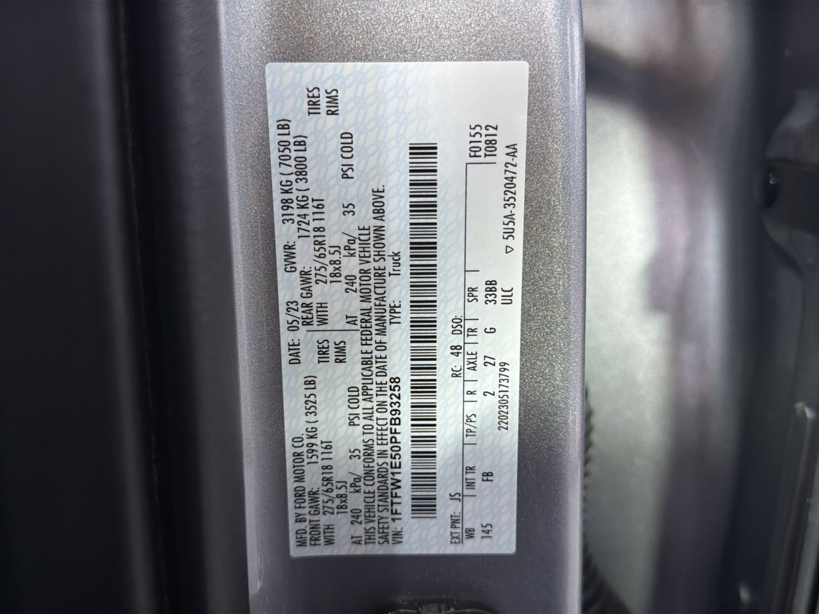 Certified 2023 Ford F150 XLT w/ Equipment Group 302A High AWD/4WD image 39