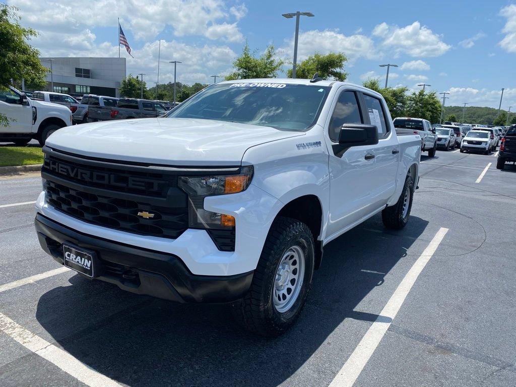 Used 2022 Chevrolet Silverado 1500 W/T w/ WT Value Package AWD/4WD image 3