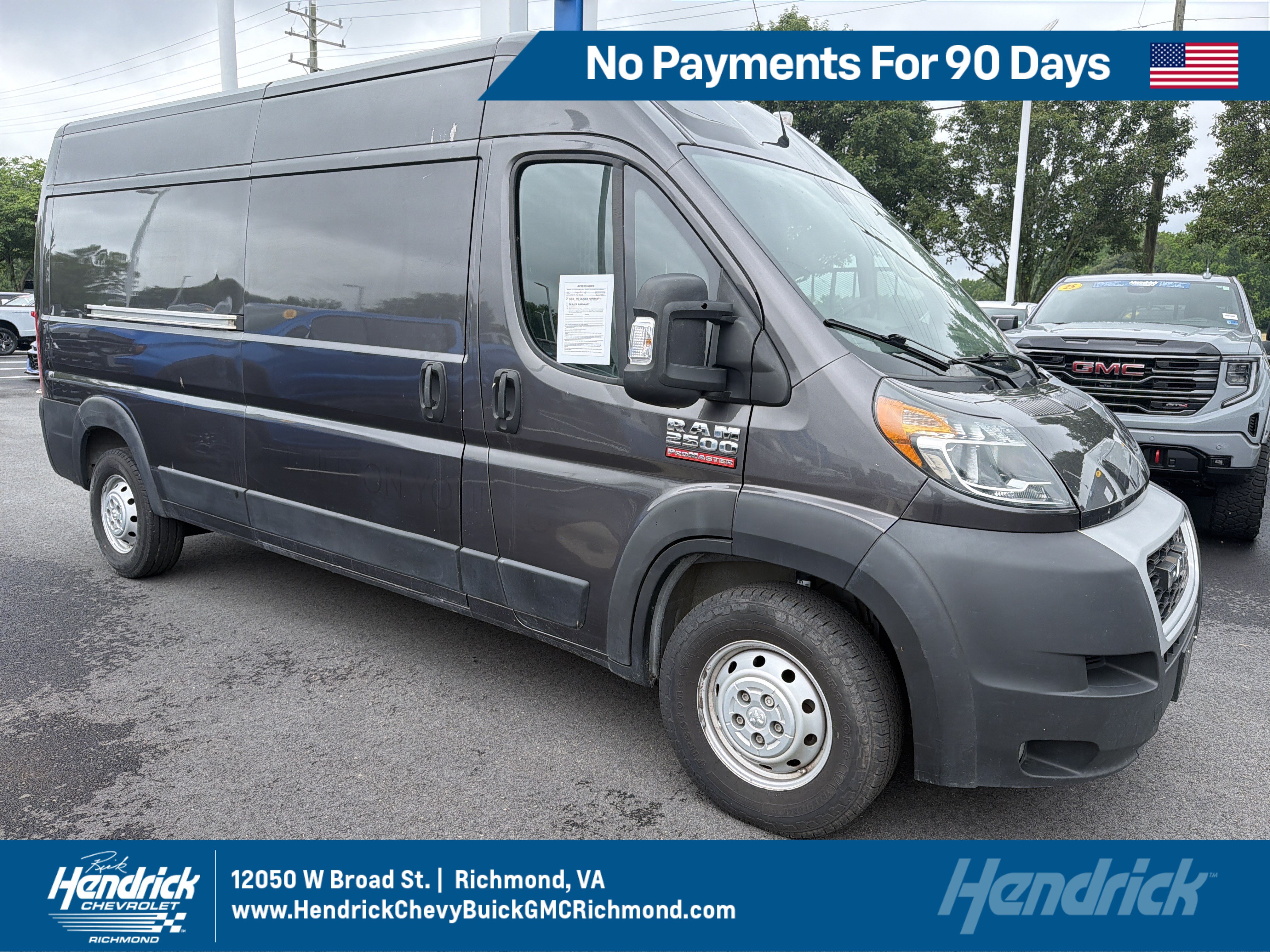 Used 2021 RAM ProMaster 2500 w/ Convenience Group FWD image 1
