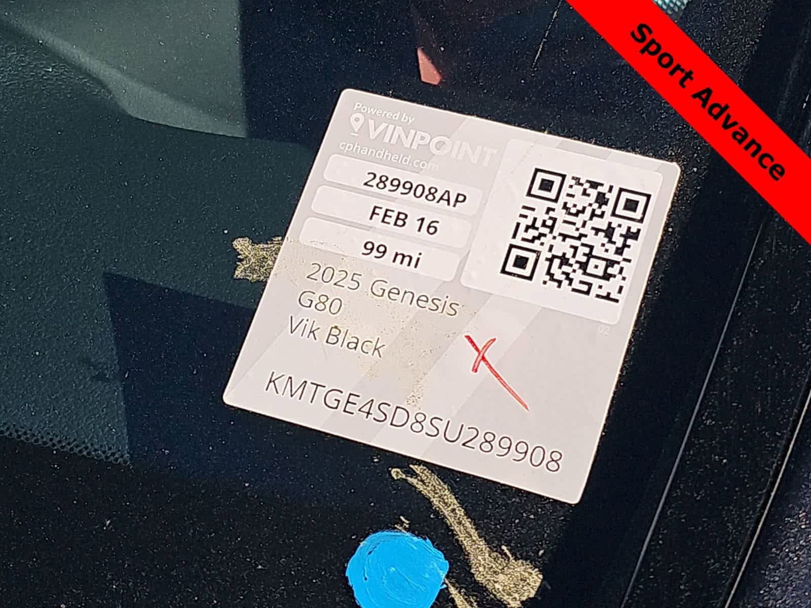 Used 2025 Genesis G80 3.5T Sport AWD/4WD image 24