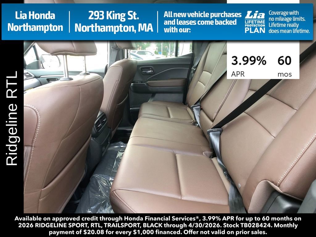 New 2026 Honda Ridgeline RTL image 24