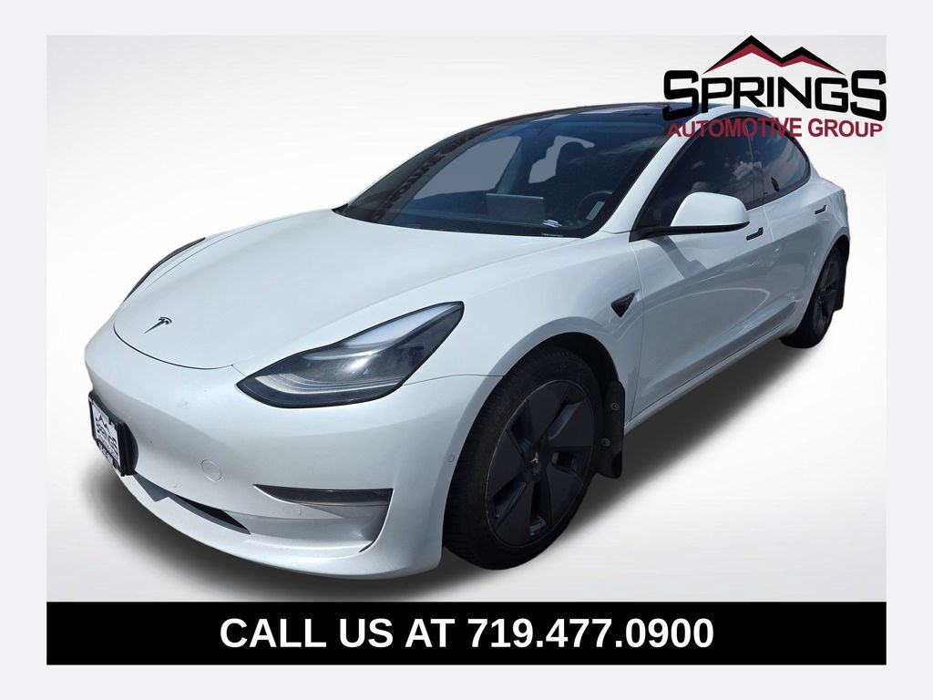 Used 2021 Tesla Model 3 Long Range AWD/4WD image 1