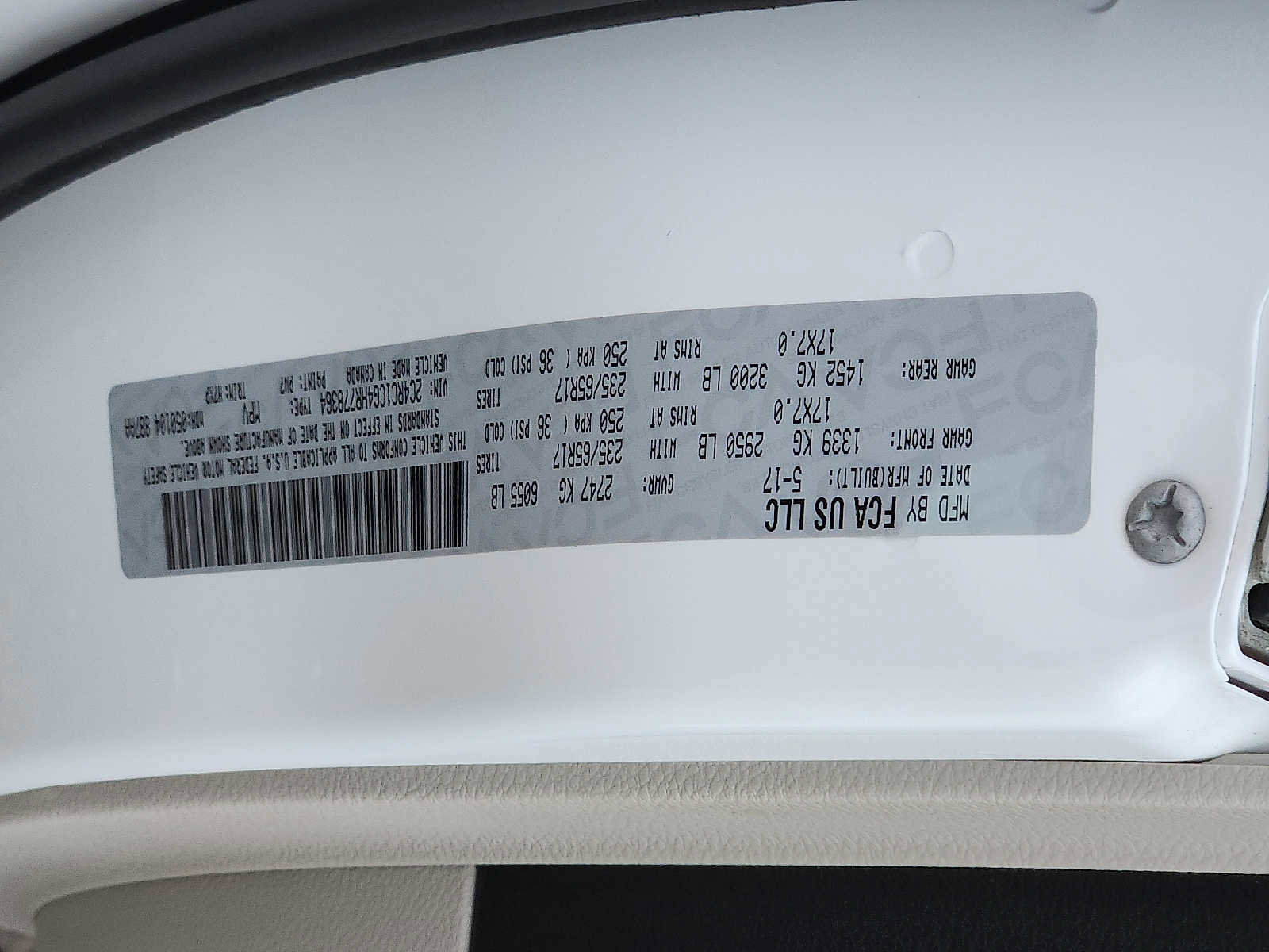 Used 2017 Chrysler Pacifica LX image 26