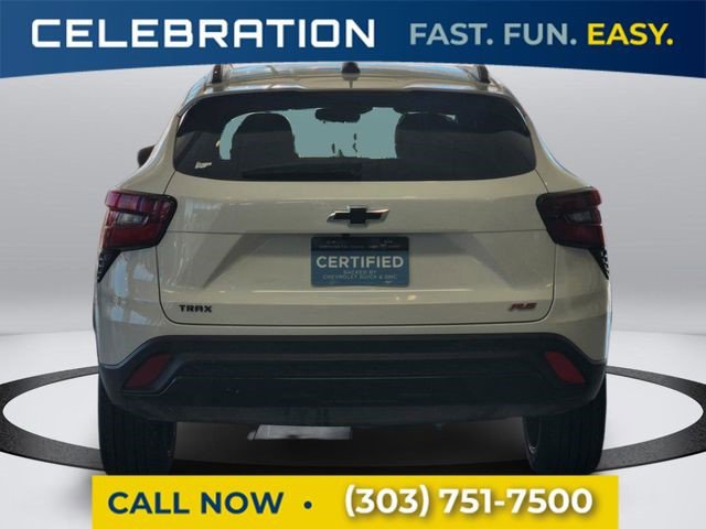 Certified 2025 Chevrolet Trax RS w/ Driver Confidence Package image 4