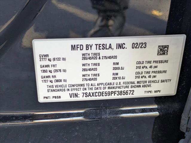 Used 2023 Tesla Model X AWD/4WD image 26