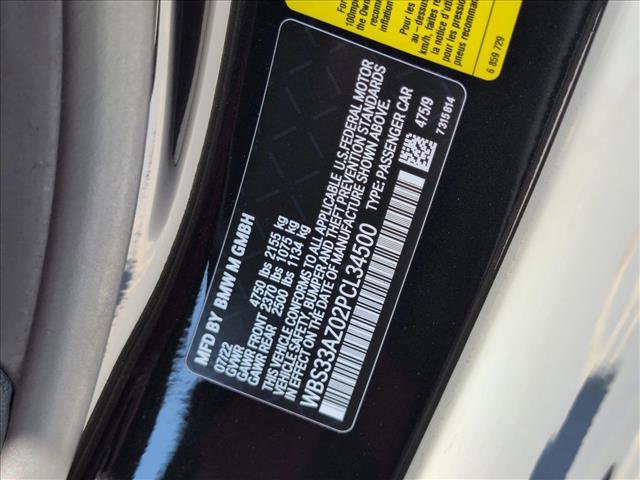 Used 2023 BMW M4 Competition w/ Parking Assistance Package RWD image 25