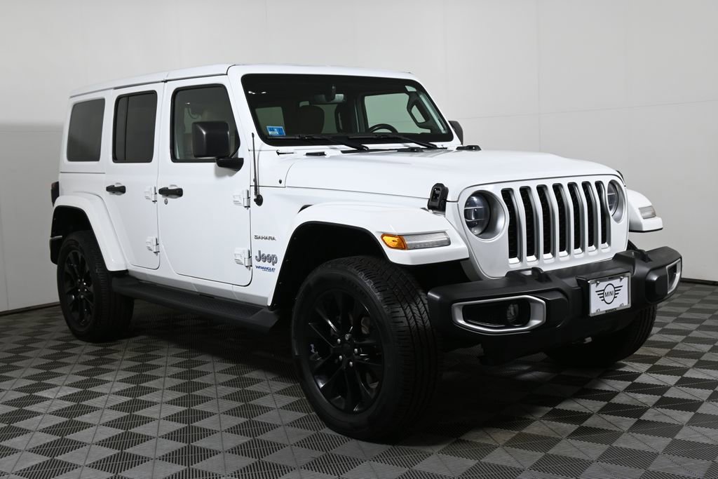 Used 2021 Jeep Wrangler Unlimited Sahara w/ Cold Weather Group image 8