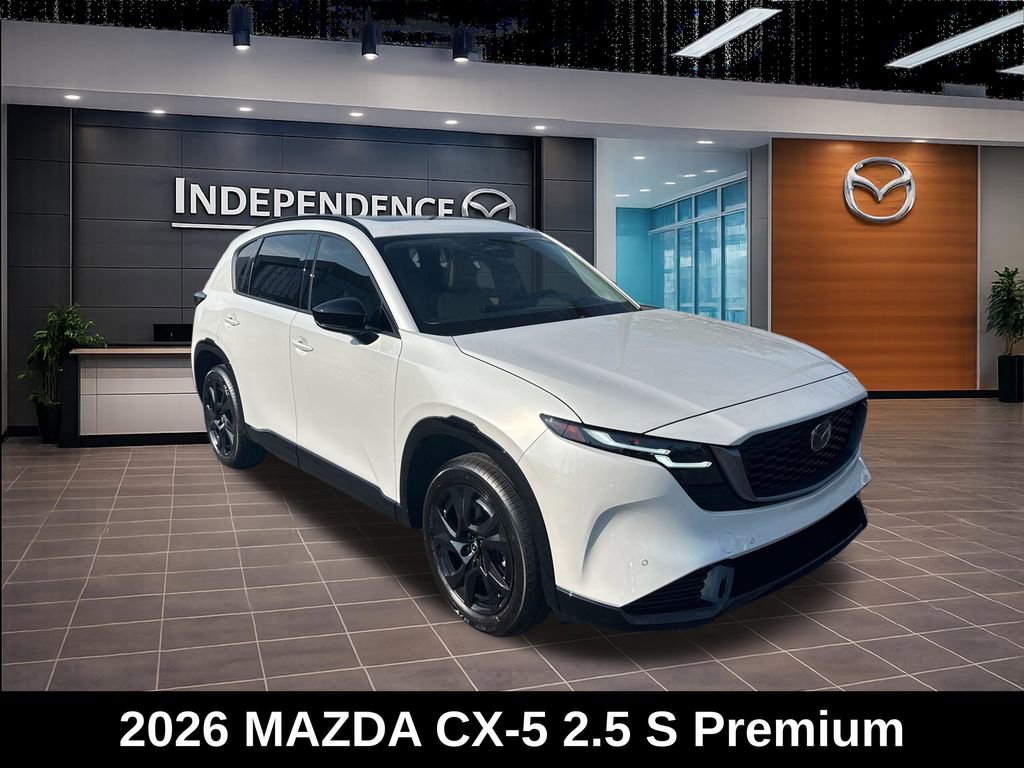 New 2026 MAZDA CX-5 2.5 S w/ Premium Package