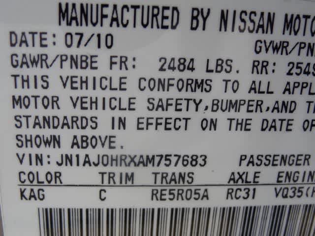 Used 2010 INFINITI EX35 Journey w/ Technology Pkg AWD/4WD image 37