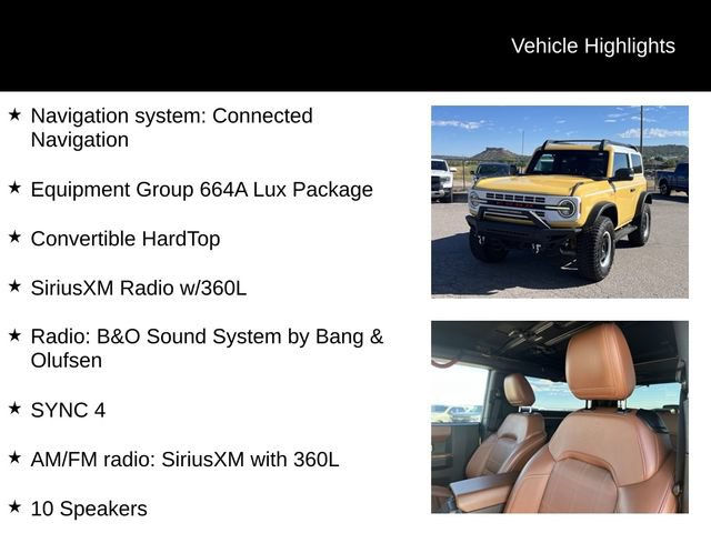 Used 2024 Ford Bronco Heritage Edition AWD/4WD image 7