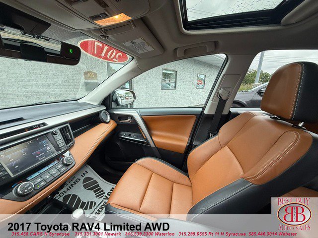 Used 2017 Toyota RAV4 Limited w/ All Weather Liner Package AWD/4WD image 23