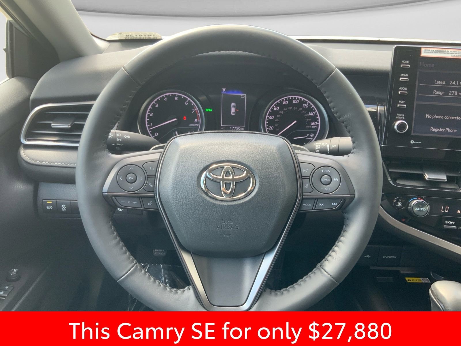Used 2024 Toyota Camry SE w/ Cold Weather Package FWD image 38