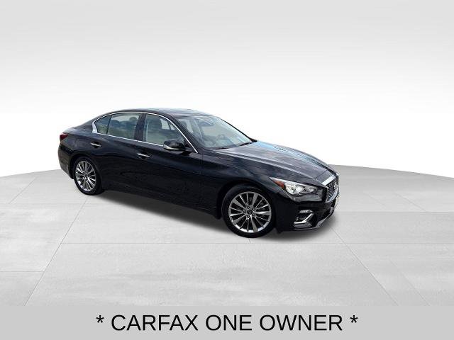 Certified 2023 INFINITI Q50 Luxe w/ Cargo Package image 7