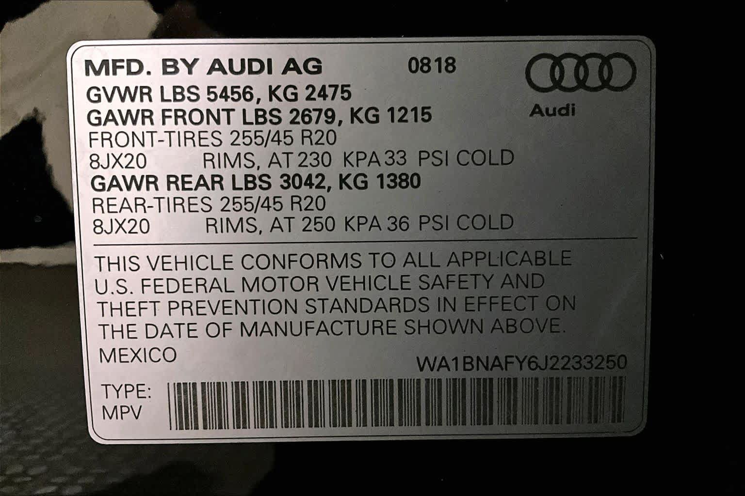 Used 2018 Audi Q5 2.0T Premium Plus w/ Premium Plus Package AWD/4WD image 33