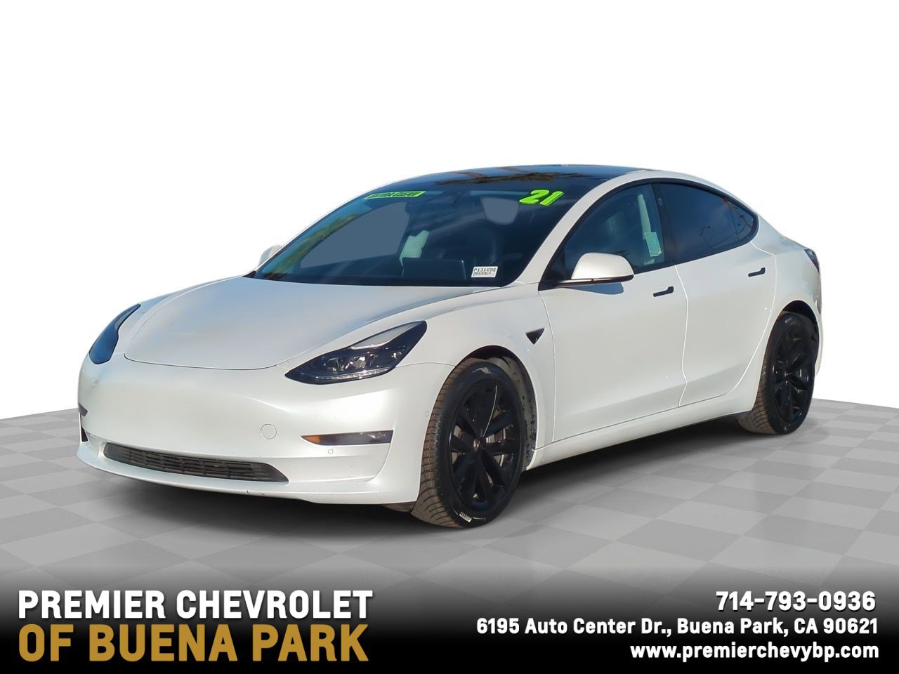 Used 2021 Tesla Model 3 Long Range image 1