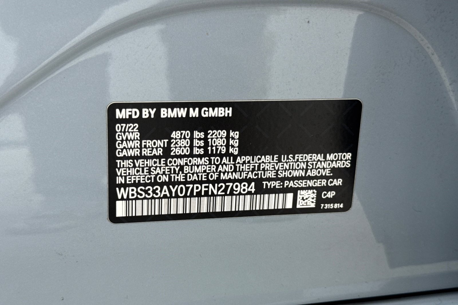 Used 2023 BMW M3 Competition RWD image 23