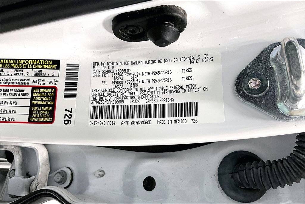 Used 2023 Toyota Tacoma SR5 RWD image 32
