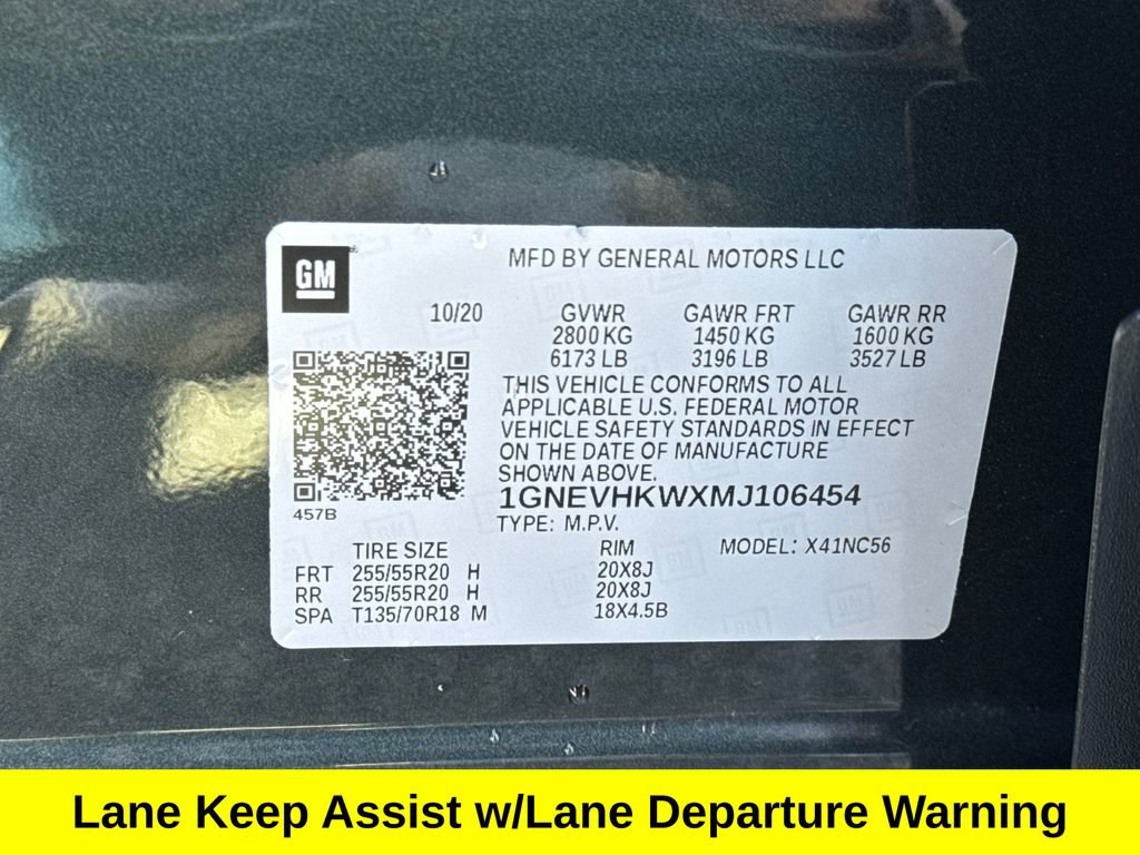 Used 2021 Chevrolet Traverse LT w/ LT Premium Package image 31