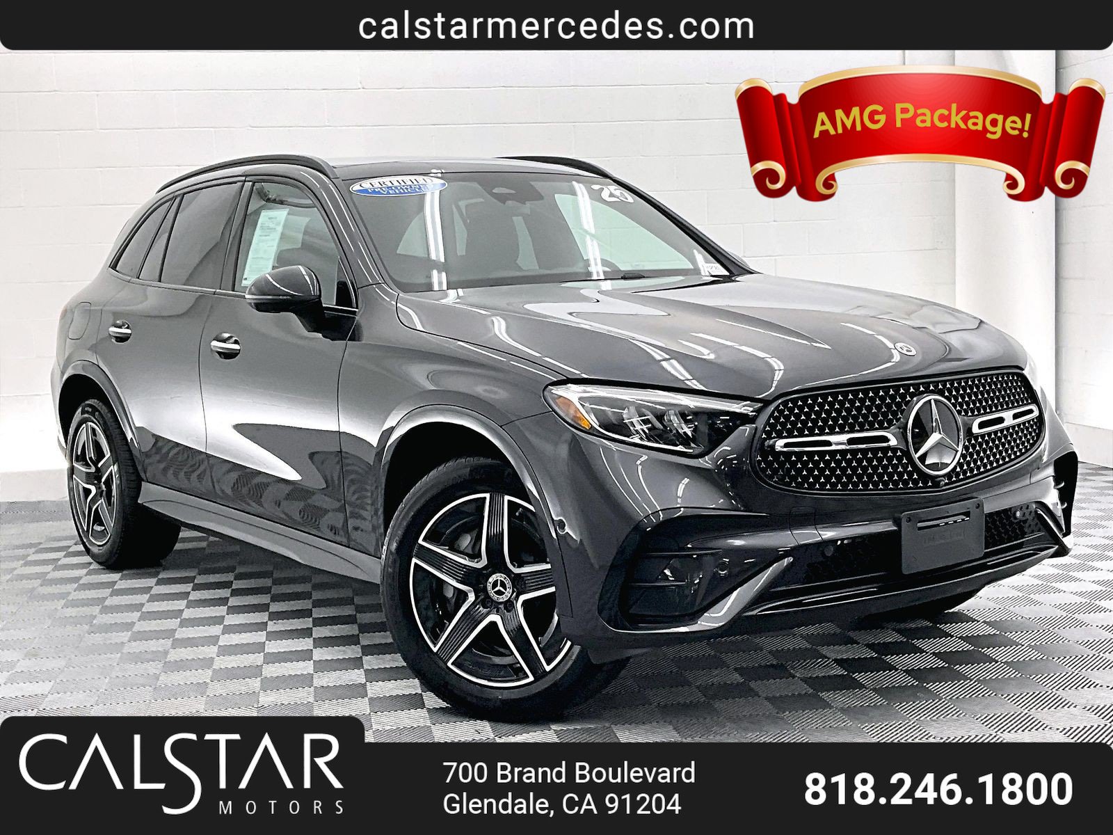 Certified 2025 Mercedes-Benz GLC 300 4MATIC w/ AMG Line