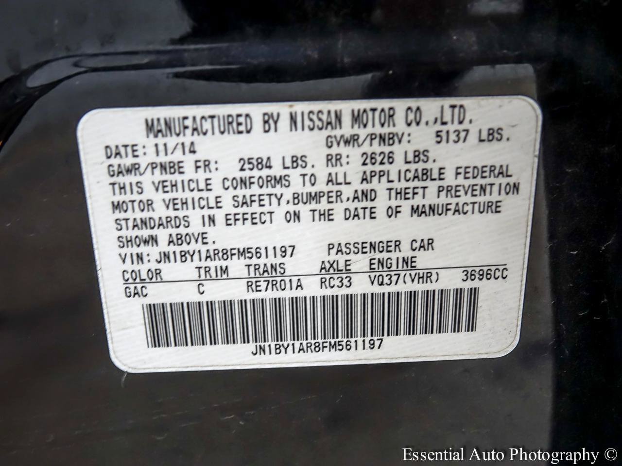 Used 2015 INFINITI Q70 3.7 w/ Technology Package AWD/4WD image 39