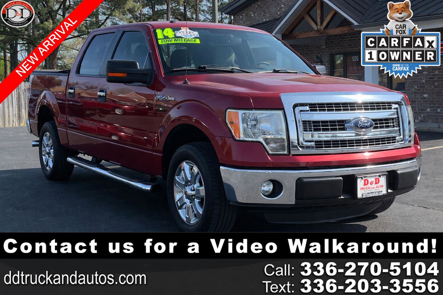 Used 2014 Ford F150 XLT w/ Equipment Group 302A Luxury image 1