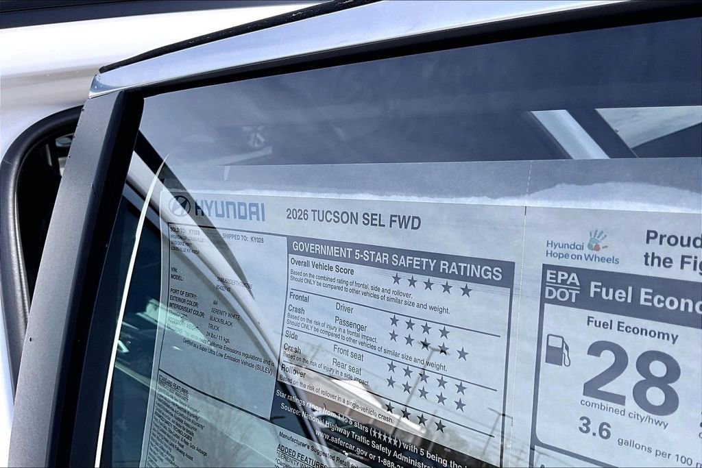 New 2026 Hyundai Tucson SEL image 14