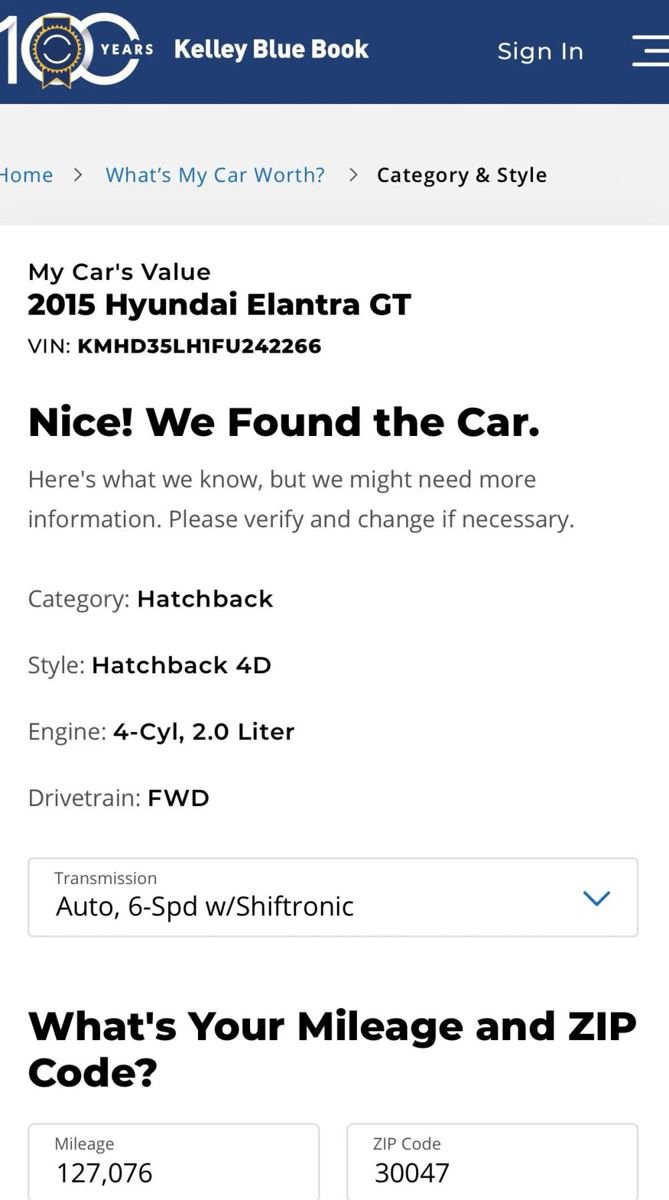 Used 2015 Hyundai Elantra GT FWD image 6