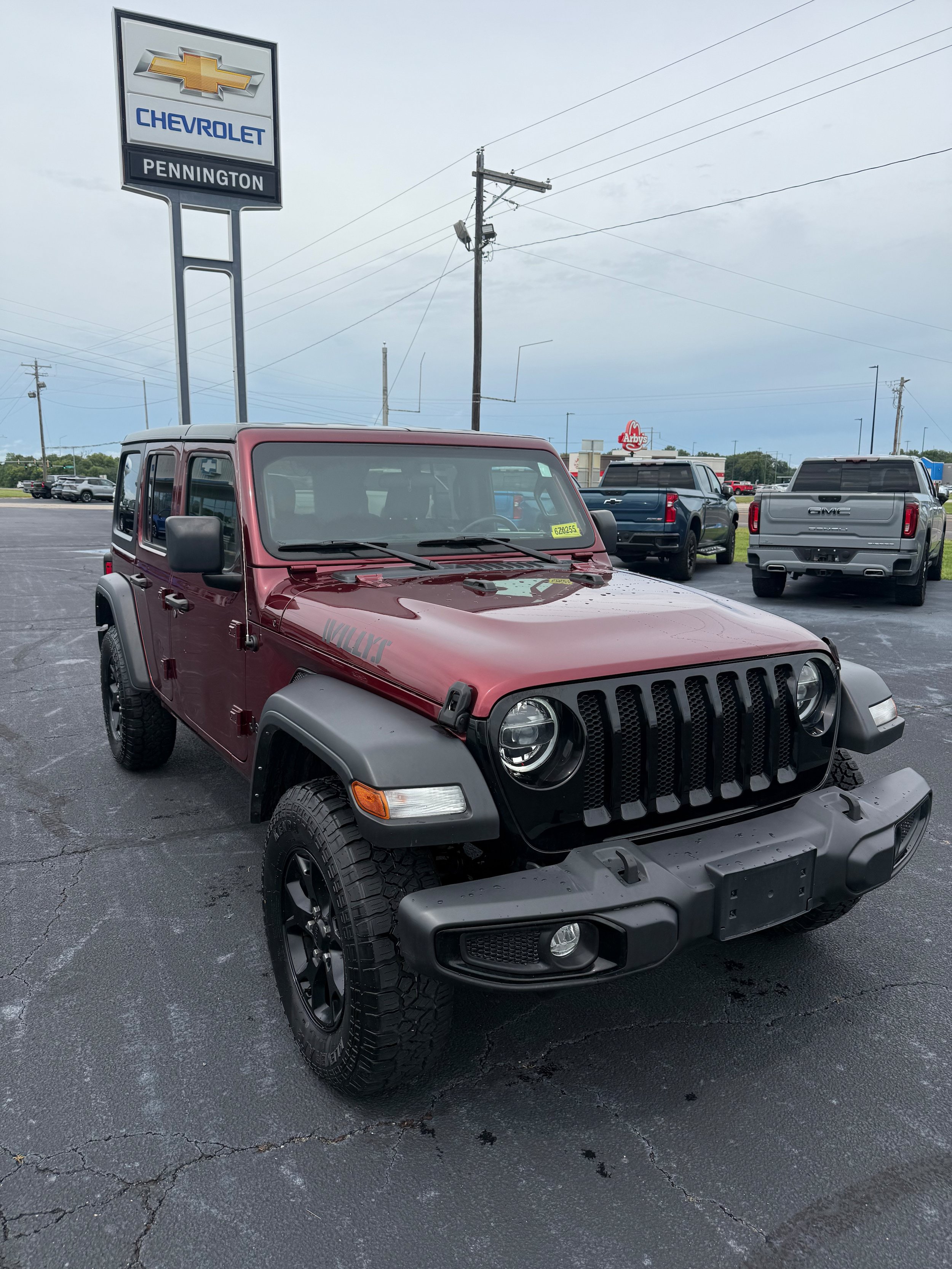 Used 2022 Jeep Wrangler Unlimited Sport AWD/4WD image 1