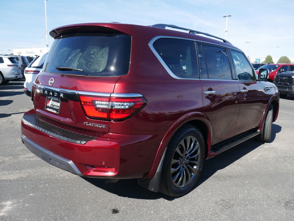 Used 2023 Nissan Armada Platinum w/ Captain's Chairs Package image 24