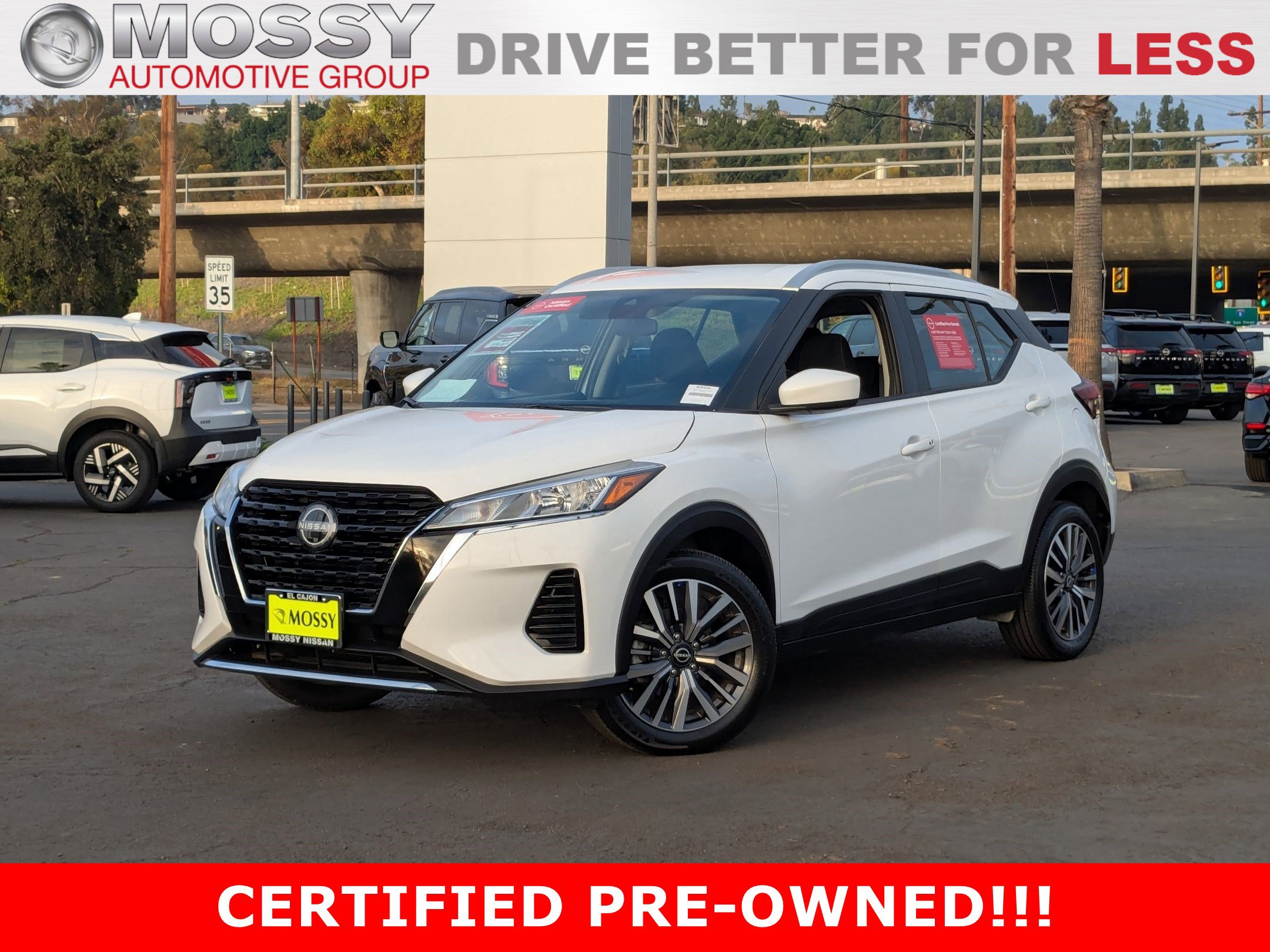 Certified 2024 Nissan Kicks SV