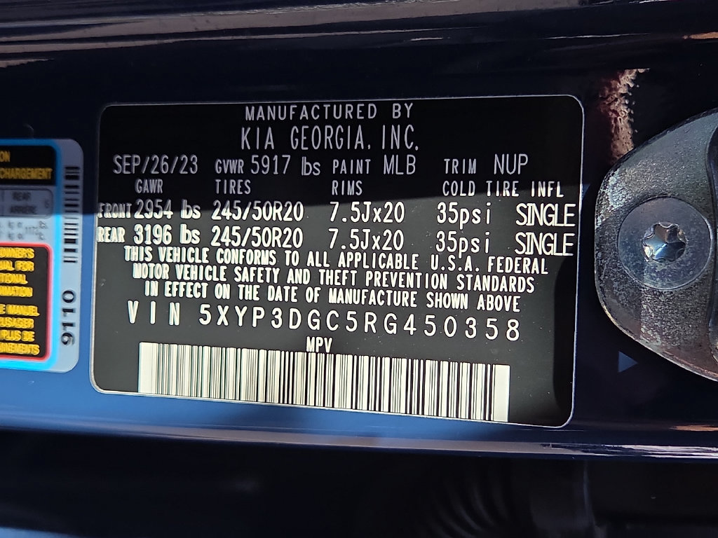 Certified 2024 Kia Telluride EX w/ EX Captain's Chair Package AWD/4WD image 28