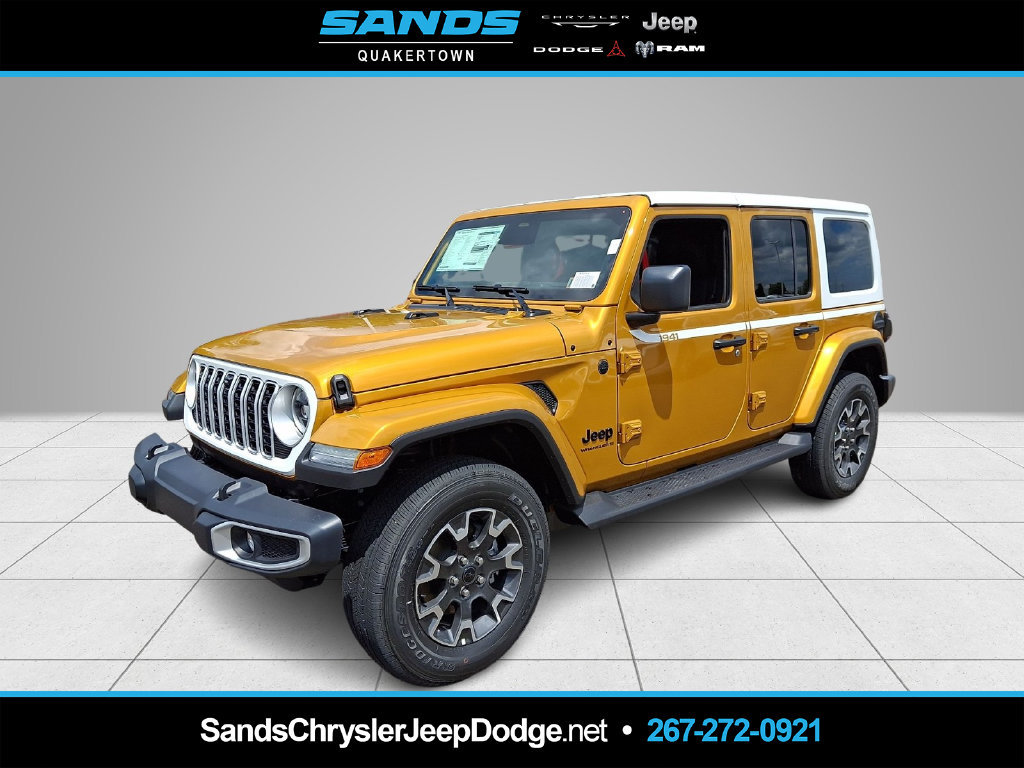 New 2026 Jeep Wrangler Unlimited Sahara w/ Whitecap Package