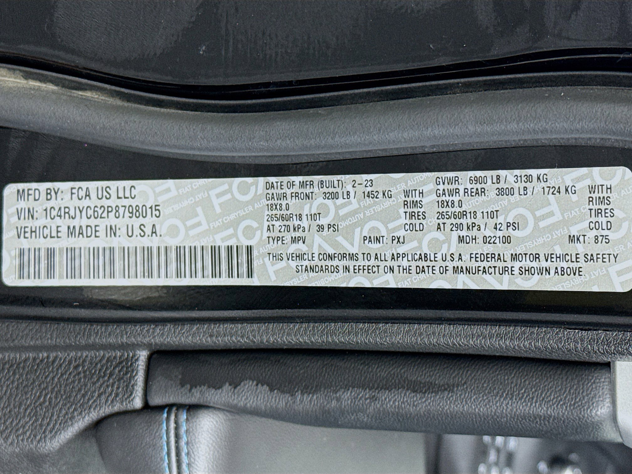 Used 2023 Jeep Grand Cherokee Trailhawk w/ Luxury Tech Group III image 39