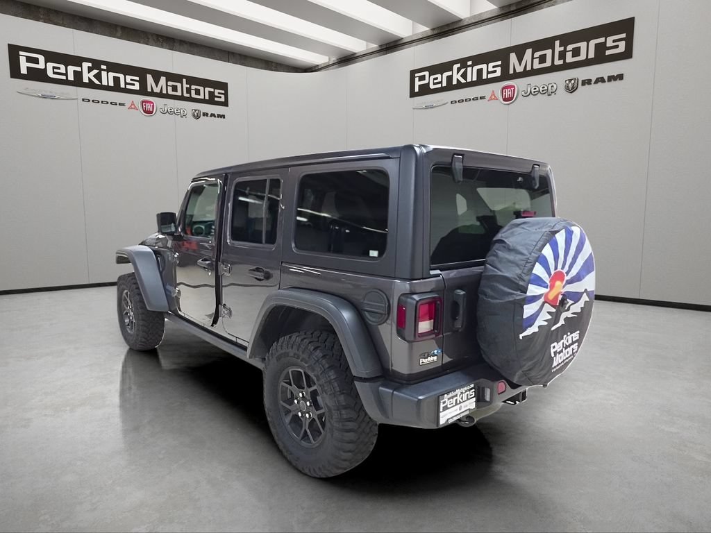 Certified 2025 Jeep Wrangler Unlimited Sport S 4xe AWD/4WD image 3