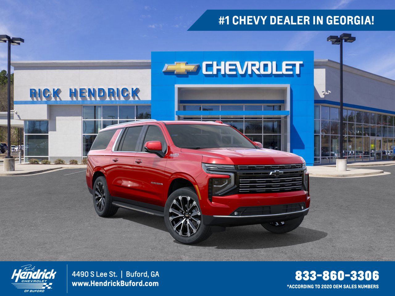 New 2026 Chevrolet Suburban High Country w/ Sun And Tow Package image 1