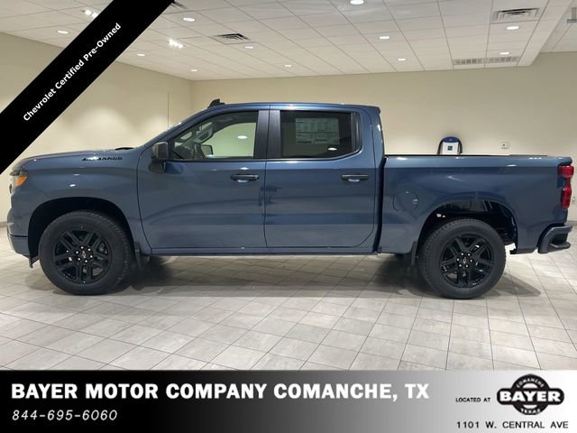 Certified 2024 Chevrolet Silverado 1500 Custom w/ LPO, Dark Essentials Package image 2