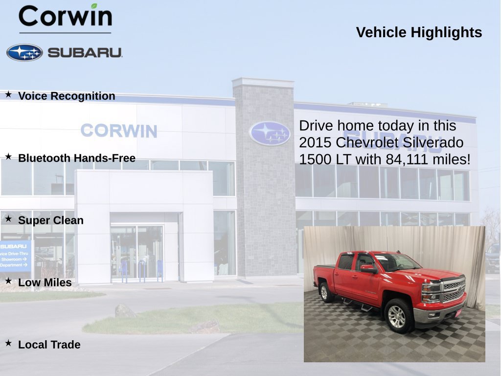 Used 2015 Chevrolet Silverado 1500 LT w/ All Star Edition AWD/4WD image 6