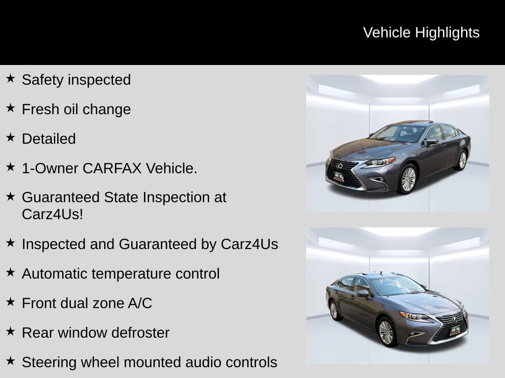 Used 2016 Lexus ES 350 FWD image 38