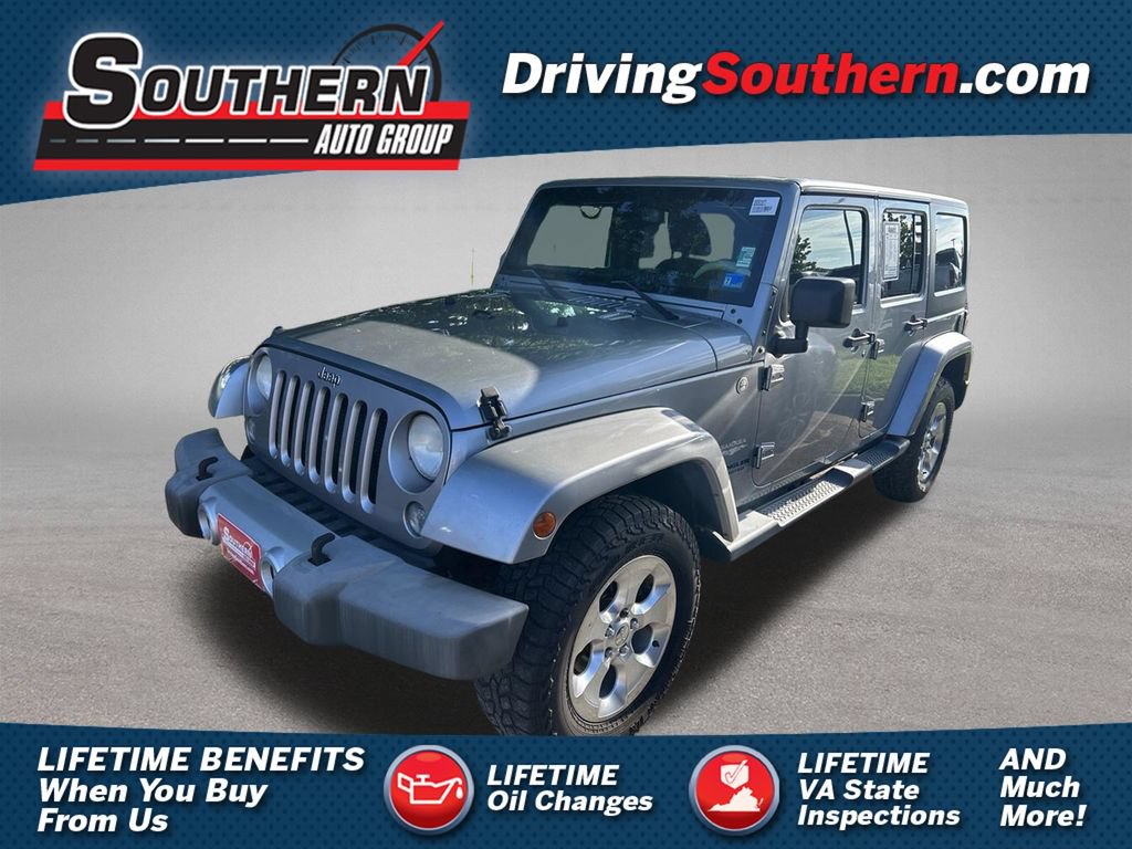 Used 2014 Jeep Wrangler Unlimited Sahara w/ Connectivity Group AWD/4WD image 1
