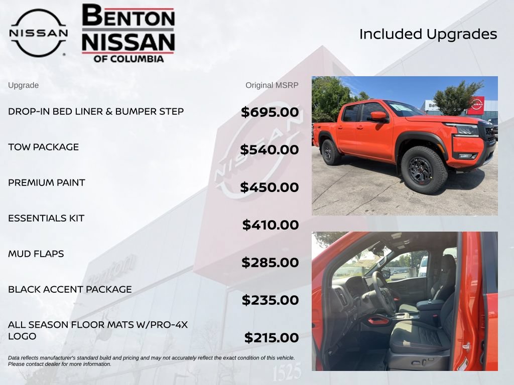 New 2026 Nissan Frontier PRO-4X w/ Tow Package AWD/4WD image 7