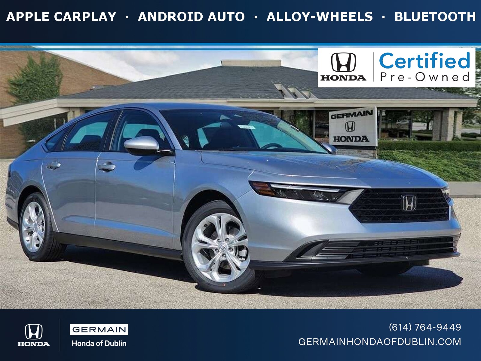 Certified 2023 Honda Accord LX